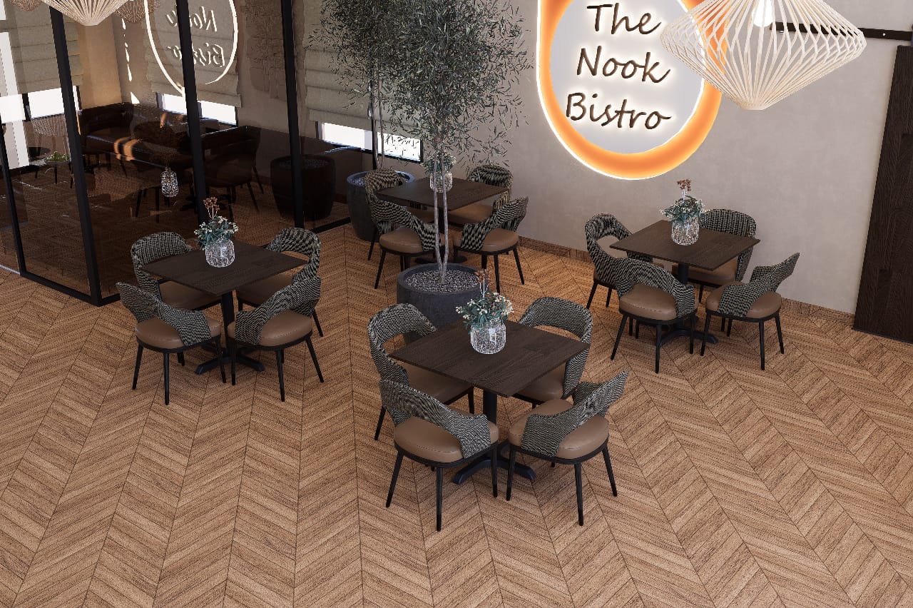 The Laundry Caf&eacute; dining lounge